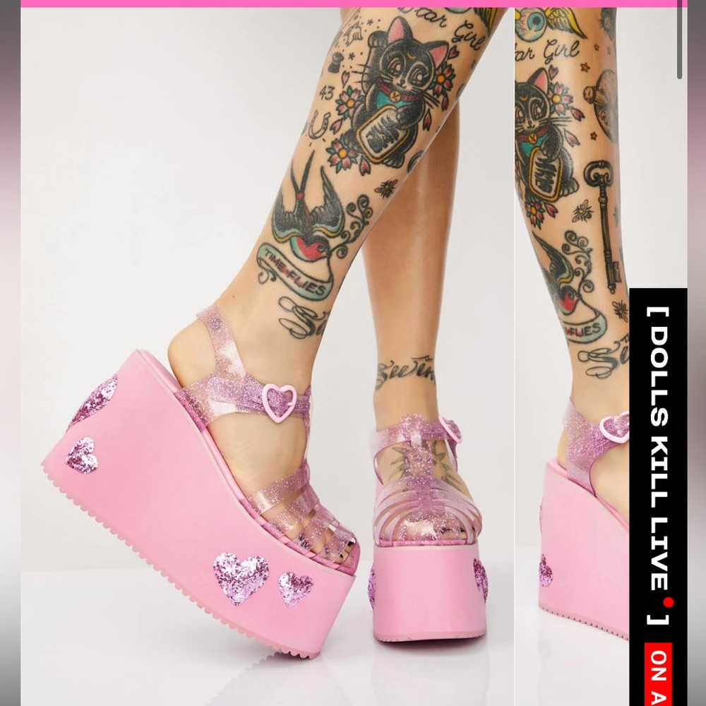 Million Dollar Baby Jelly Platforms